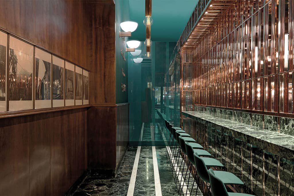 A train lounge is reborn as a boulangerie in Florence