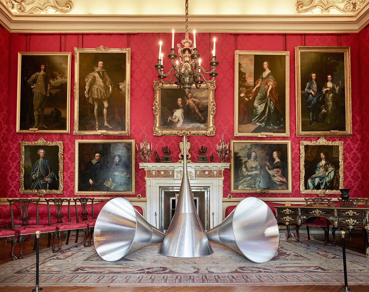 'The Trumpets of judgement' (1968-1986) by Michelangelo Pistoletto. Photography: Tom Lindboe / courtesy:Blenheim Art Foundation
