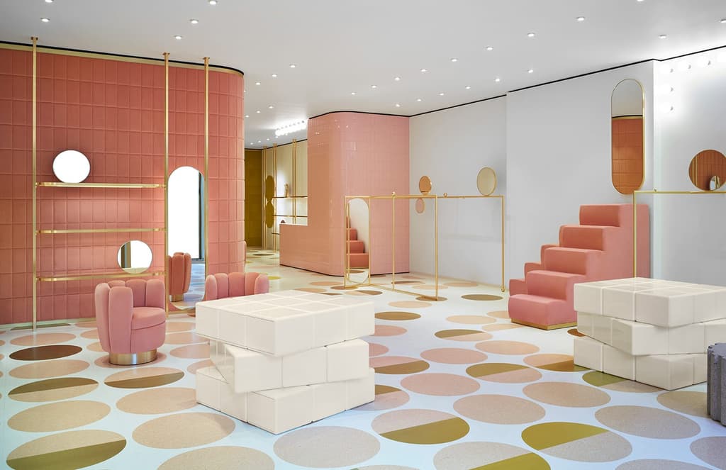 Red Valentino opens a dreamy pink London flagship store