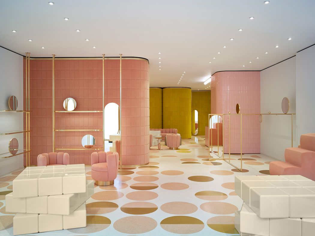 Valentino opens a dreamy pink flagship store