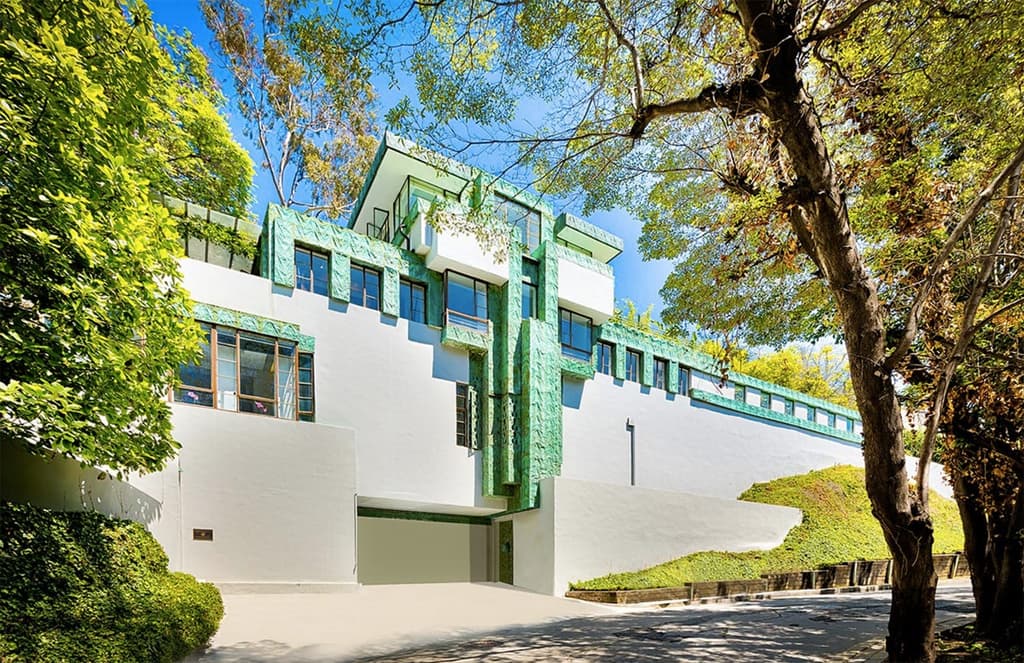 Frank Lloyd Wright Jr’s Samuel Novarro House lists for $4.295m