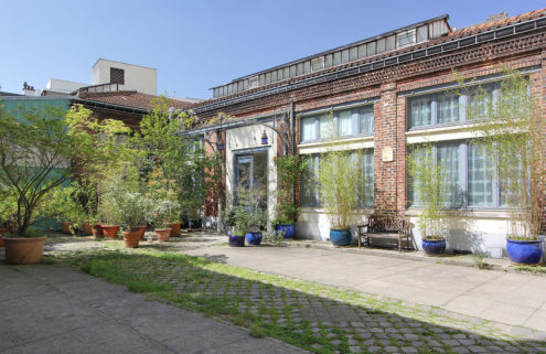 A converted mirror factory hits the market in Paris for €2.5 million