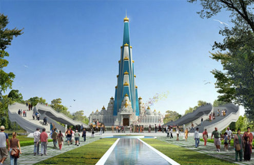 Indian temple will be the world’s tallest religious skyscraper