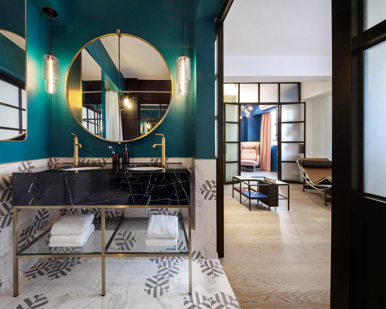 Lim + Lu’s pastel-hued home doubles as their showroom in Hong Kong