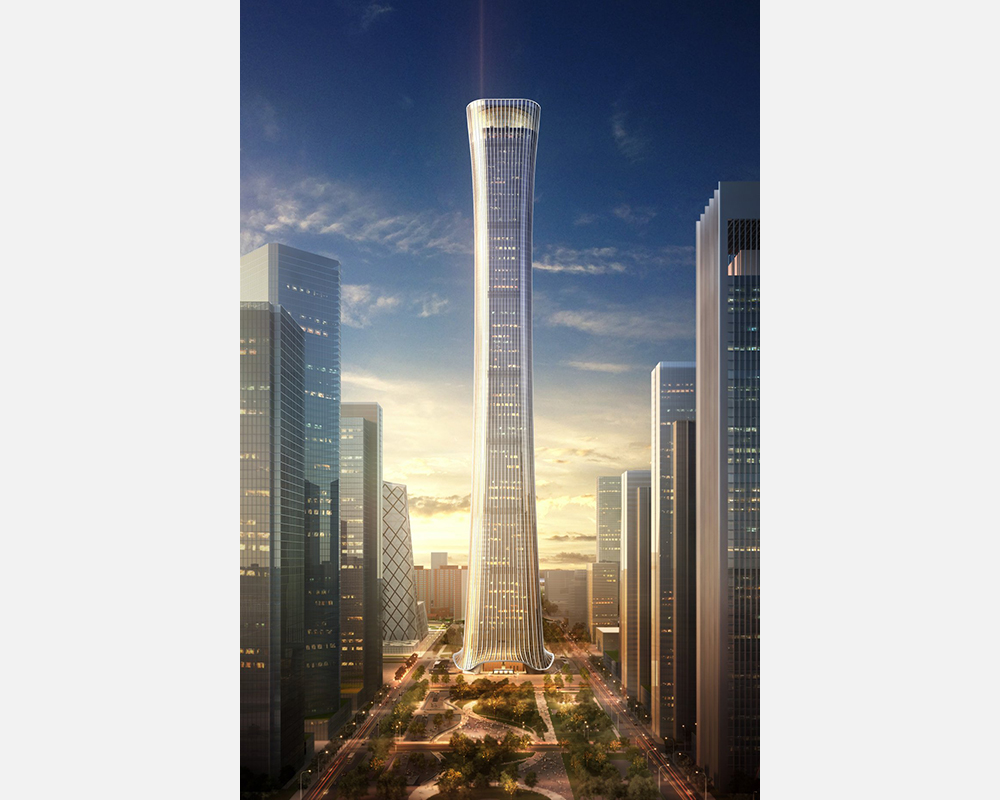 Tallest buildings topping out in 2017 – 'Zun' building china