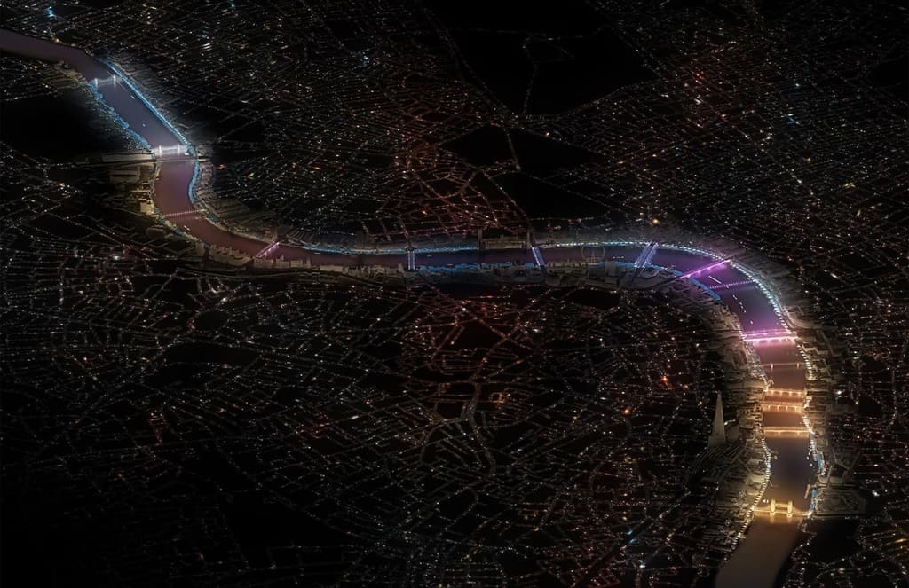 Light artist Leo Villareal will turn the Thames into a £20m artwork