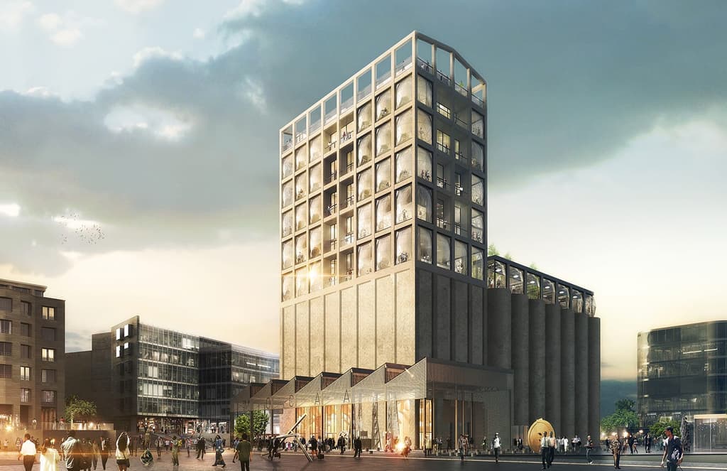 MOCAA in South Africa. Courtesy of Heatherwick Studio
