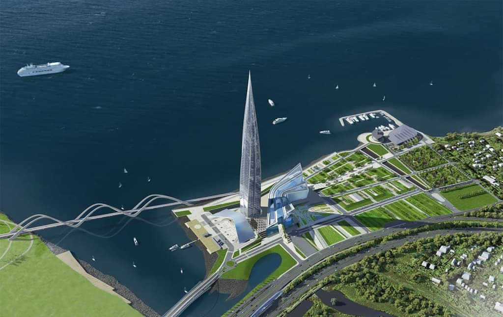 Tallest buildings topping out in 2017 – Lakhta Center