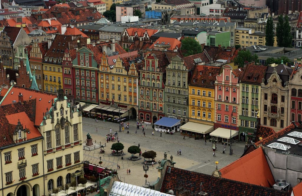 Wroclaw market square