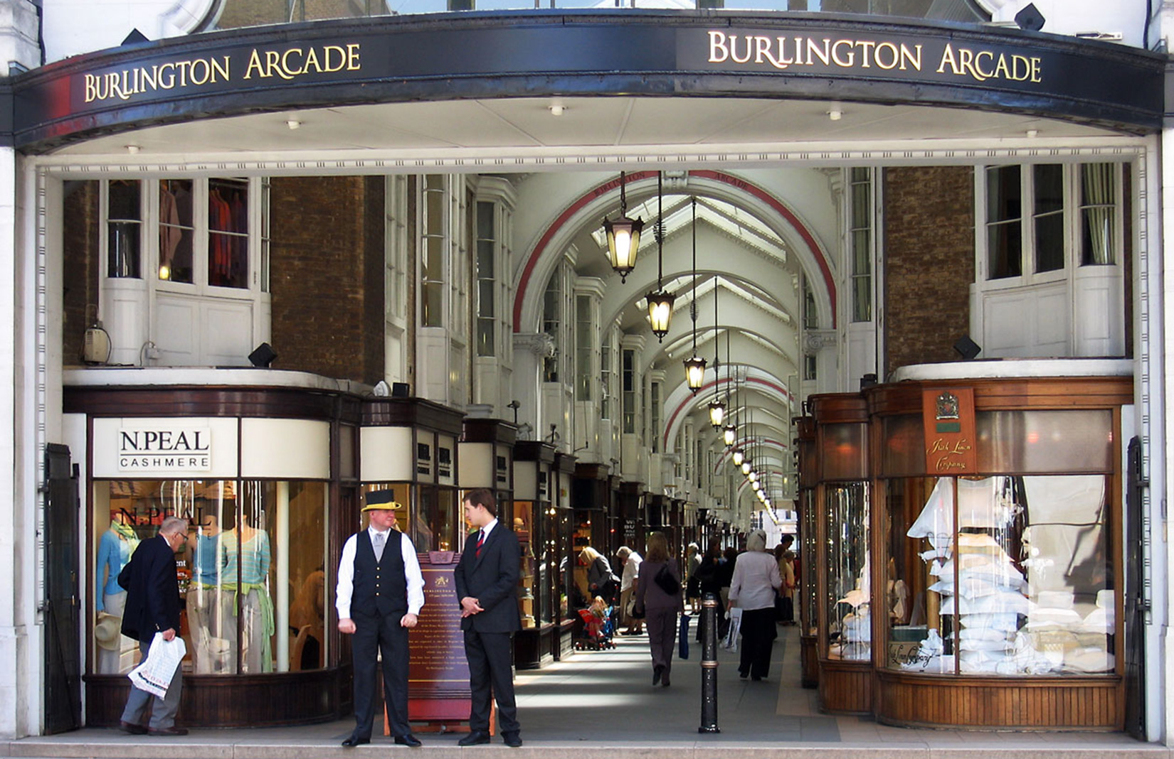Burlington Arcade goes up for sale