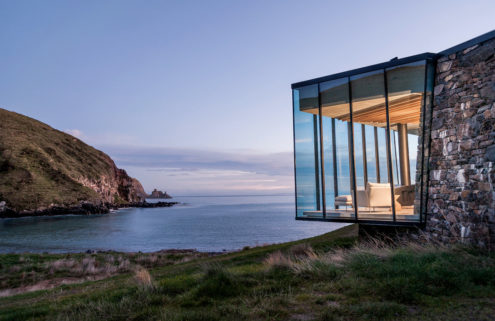 Holiday home of the week: a cottage on a private beach in New Zealand