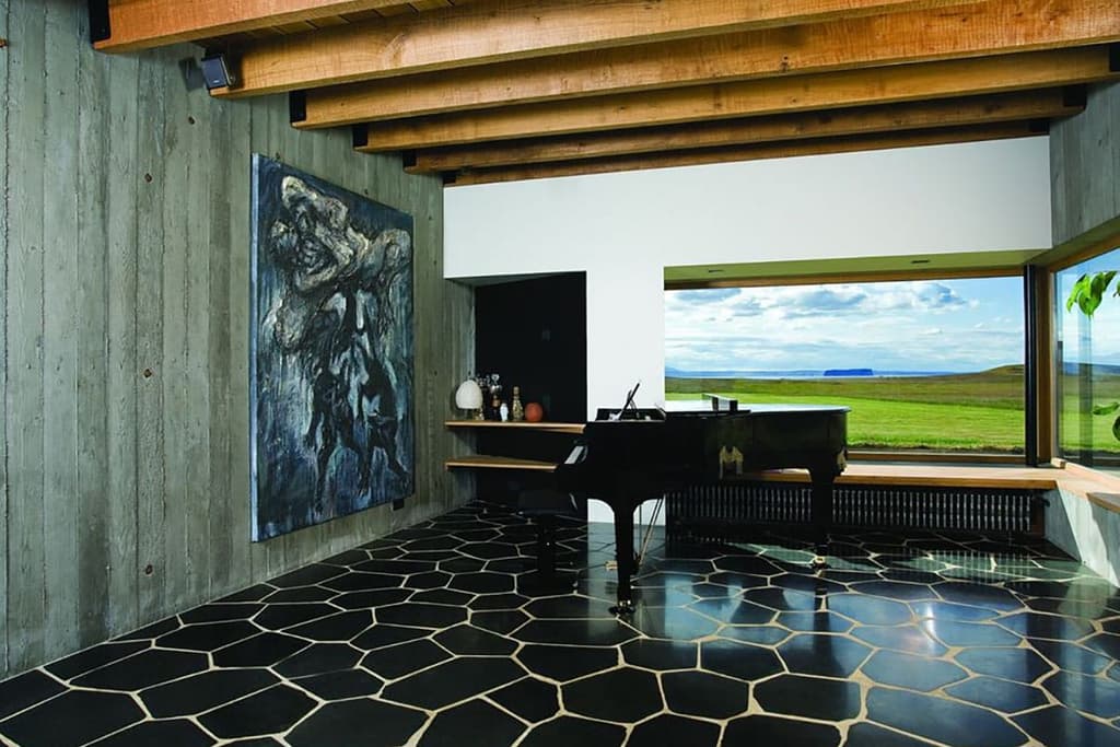 Icelandic architecture Hof Residence