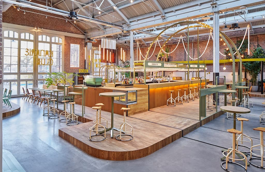 Kanarie Club opens in an Amsterdam tram depot