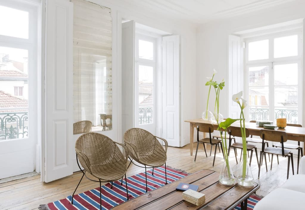 Lisbon apartments for rent inside Baixa House