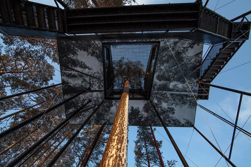 Snohetta treehouse treehotel