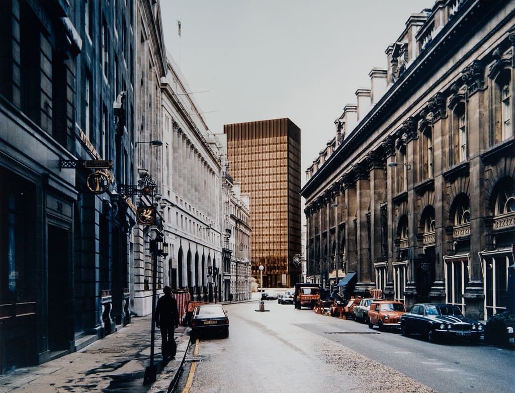 Mansion House Square, designed by Mies van der Rohe