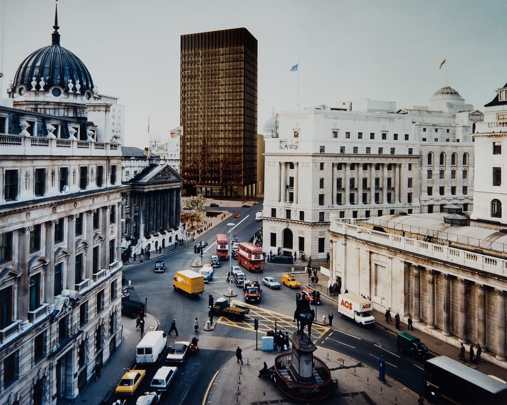 Mansion House Square, designed by Mies van der Rohe