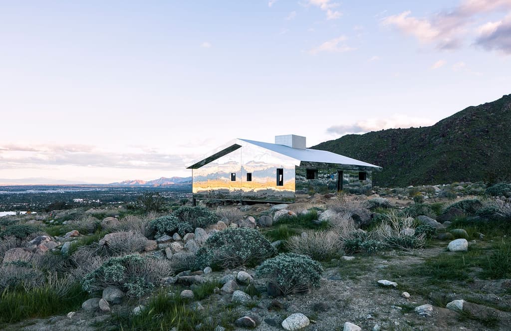 Doug Aitken builds a 'mirage' in Palm Springs for Desert X show