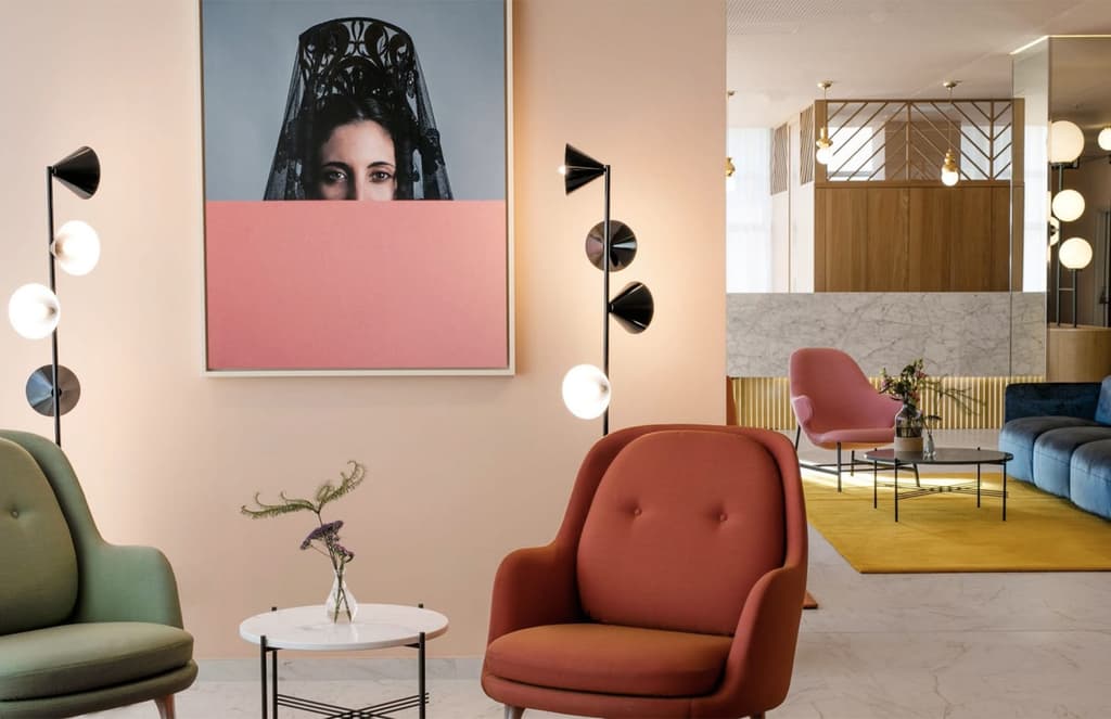 Designer Jaime Hayón gives Hotel Barceló Torre de Madrid a colour injection