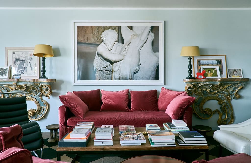 Marie-Louise Sciò's home in Rome