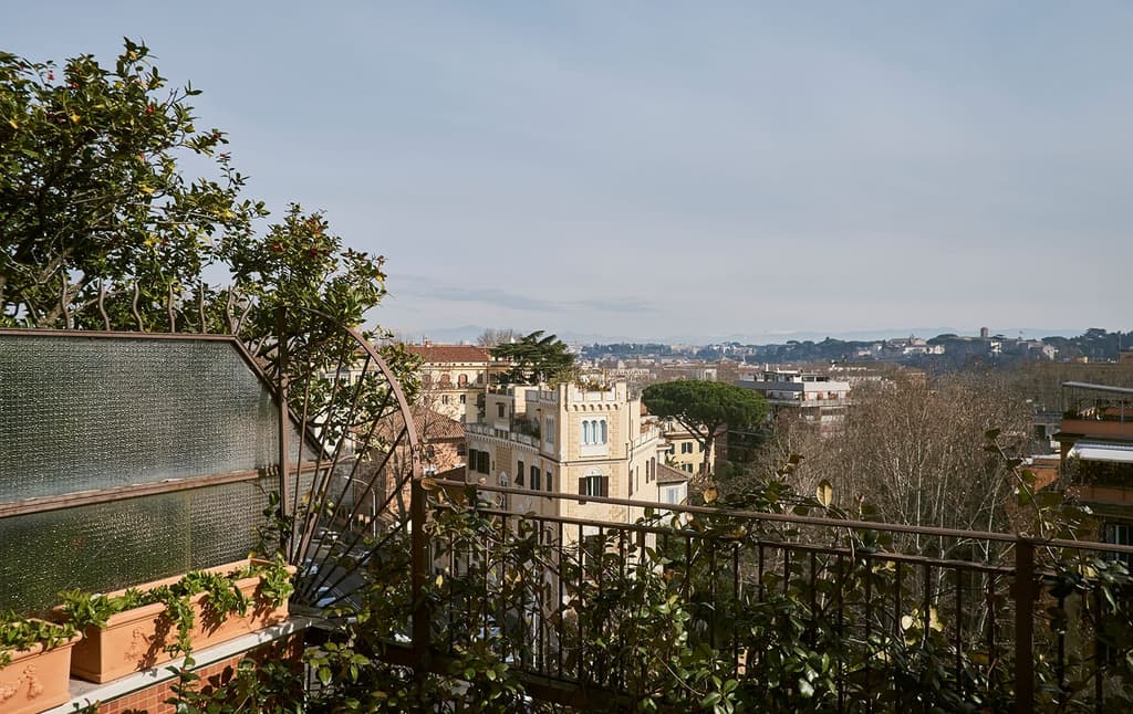 Marie-Louise Sciò's home in Rome