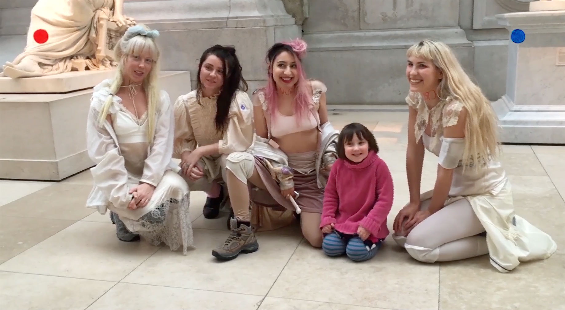 Daughters music video, shot inside The Met