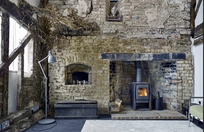 Herefordshire cottage built around a ghostly ruin scoops AJ’s Small Projects prize