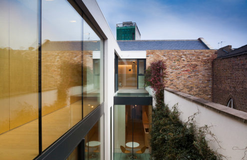 Architect Seth Stein puts a twist on tradition with this £6.75m London home
