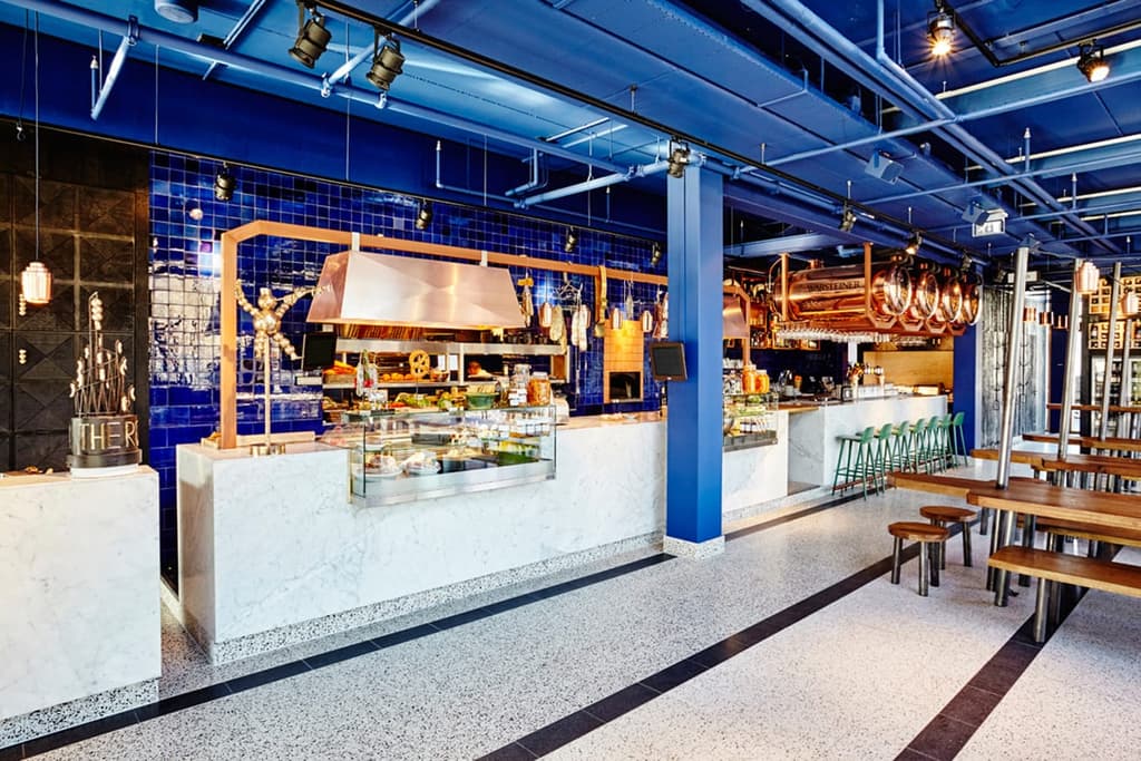 Interior designers who use colour in radical ways: Studio Modijefsky and their Roast Room design
