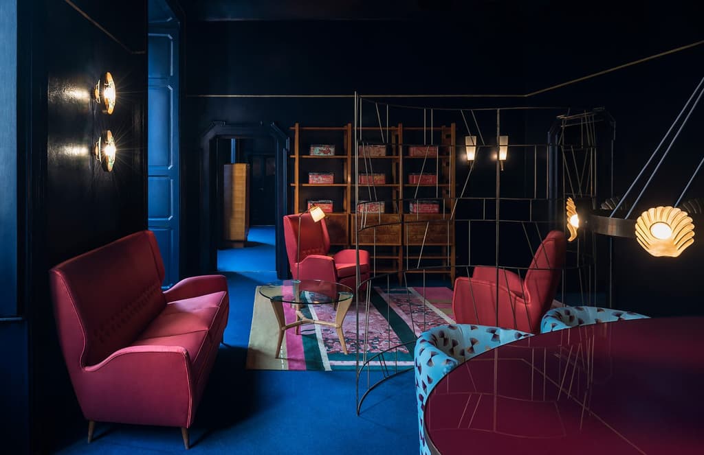 Interior designers using colour: Dimore Studio and their Milan apartment