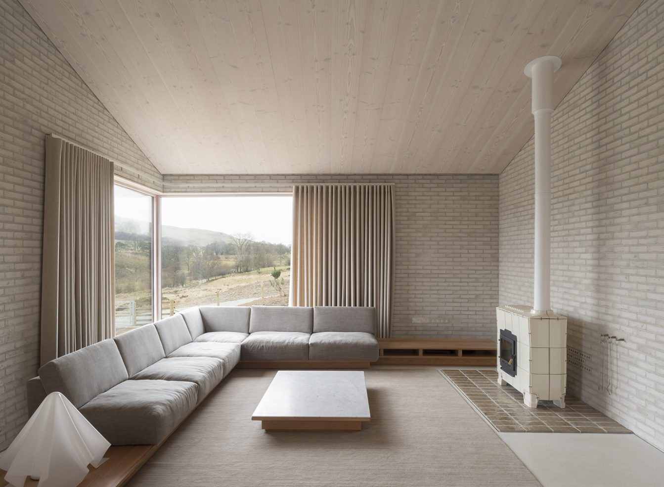 Tŷ Bywyd in Wales by John Pawson. Photography: Gilbert McCarragher / Living Architecture
