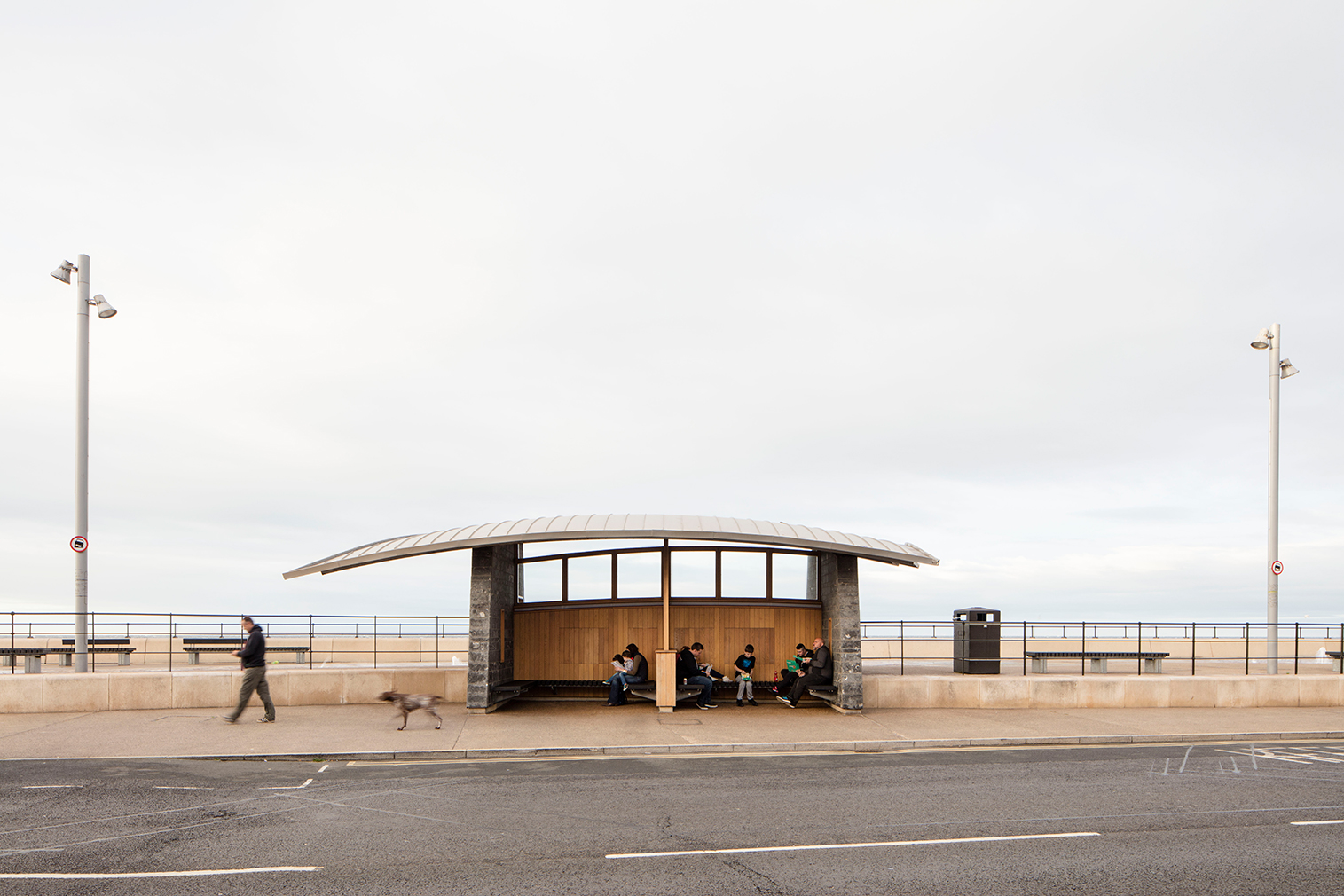 Seaside shelters series by Will Scott