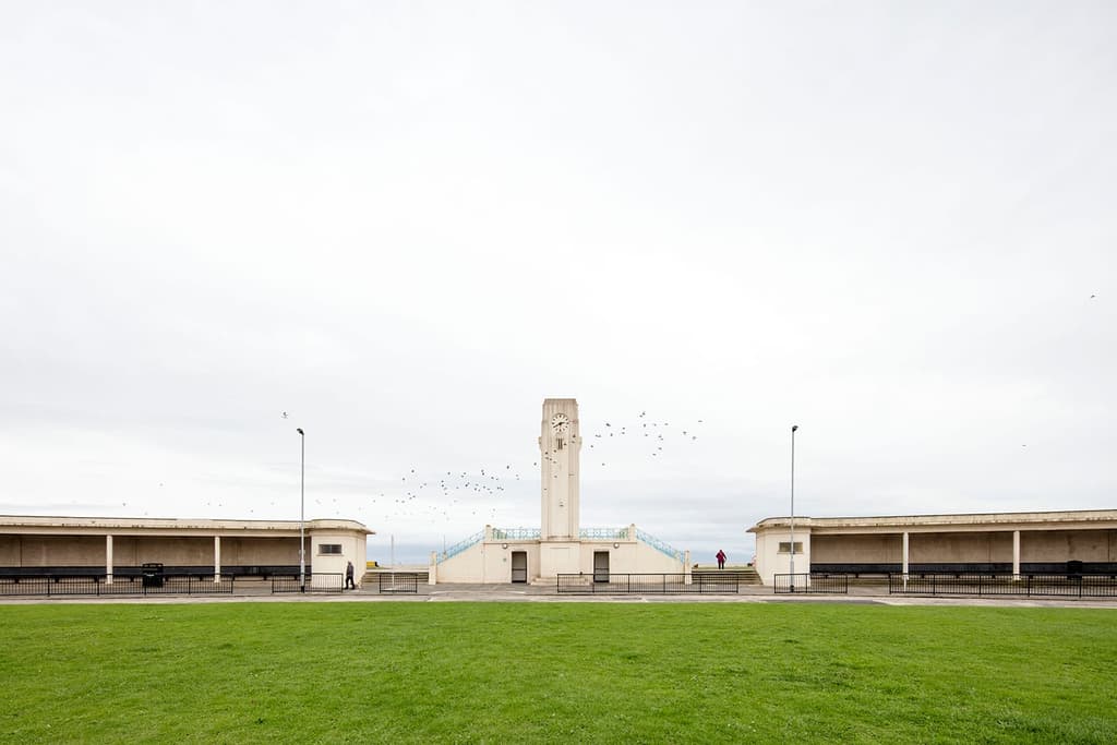 Seaside shelters series by Will Scott