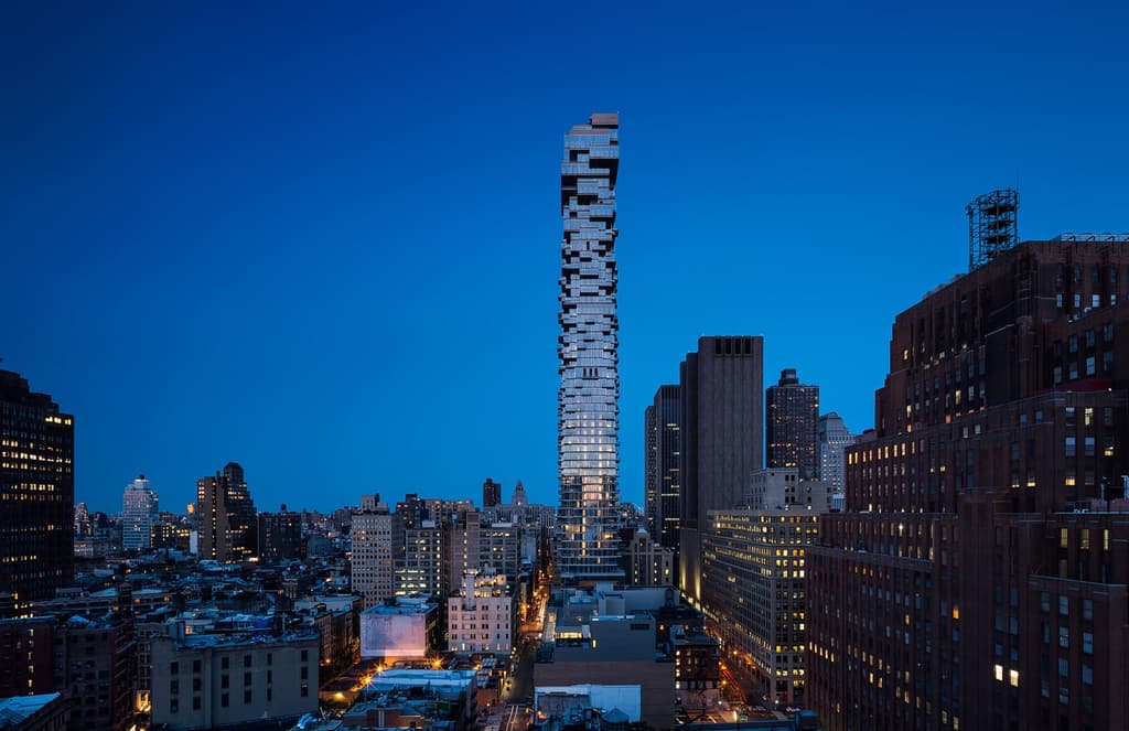 Brutalist interiors of Herzog & de Meuron’s ‘Jenga tower’ revealed