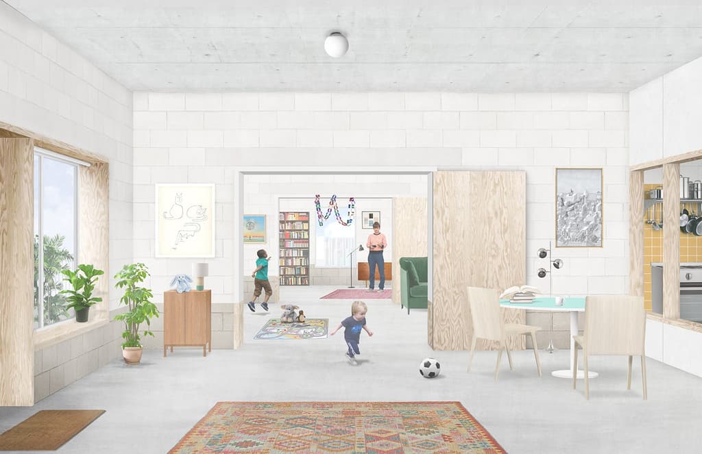 Grayson Perry and Apparata conceive a low-cost House For Artists in London