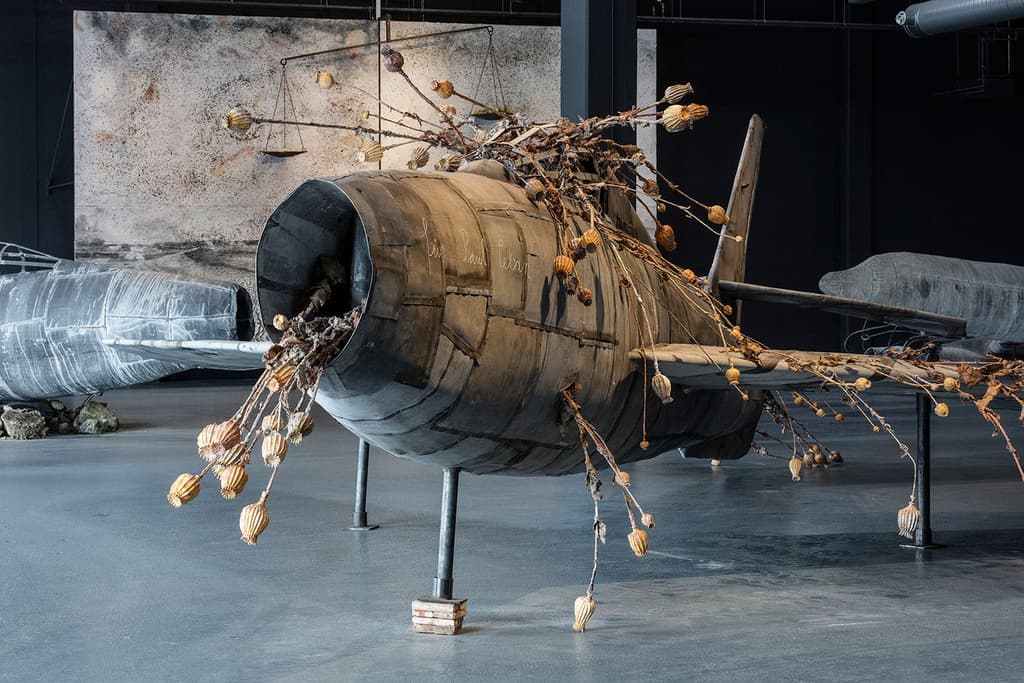 Anselm Kiefer's planes at Copenhagen Contemporary