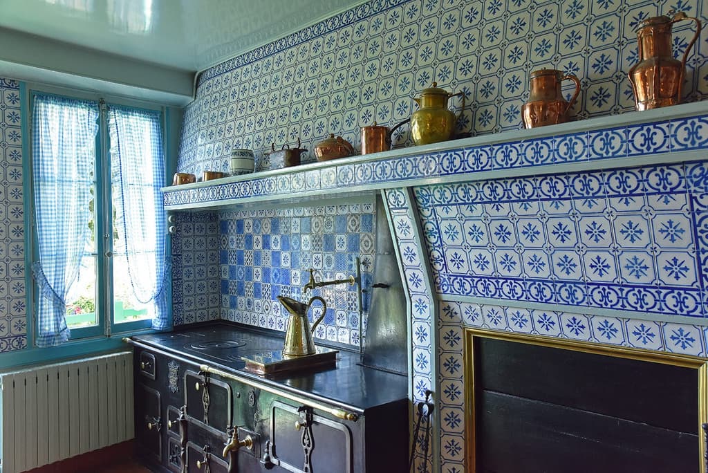 Artists homes you can visit: Monet's kitchen