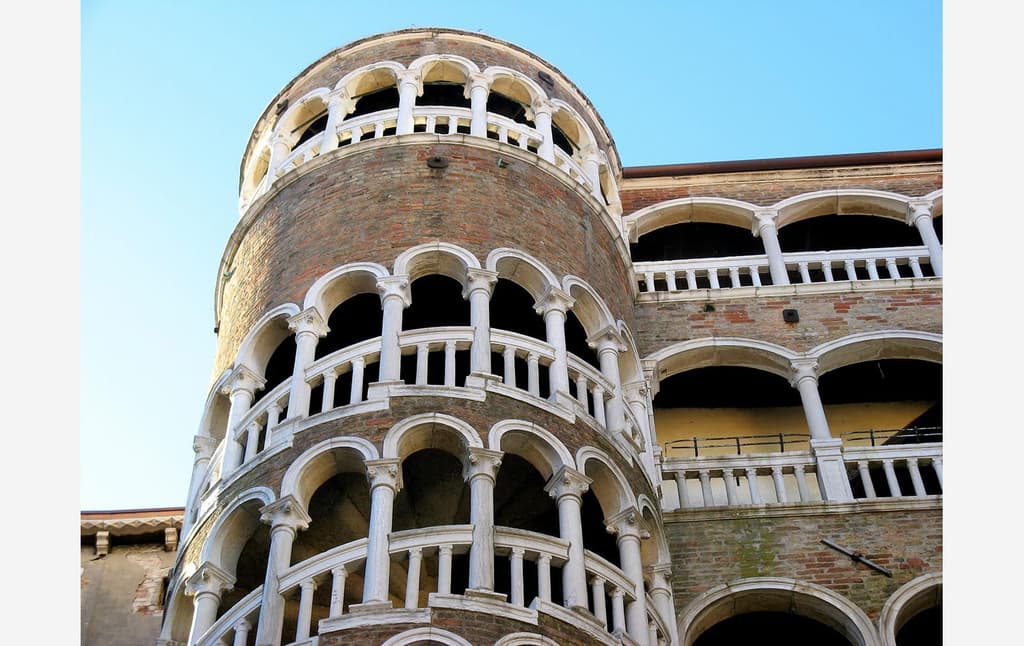 Venice Biennale preview featuring Scala Contarini del Bovolo