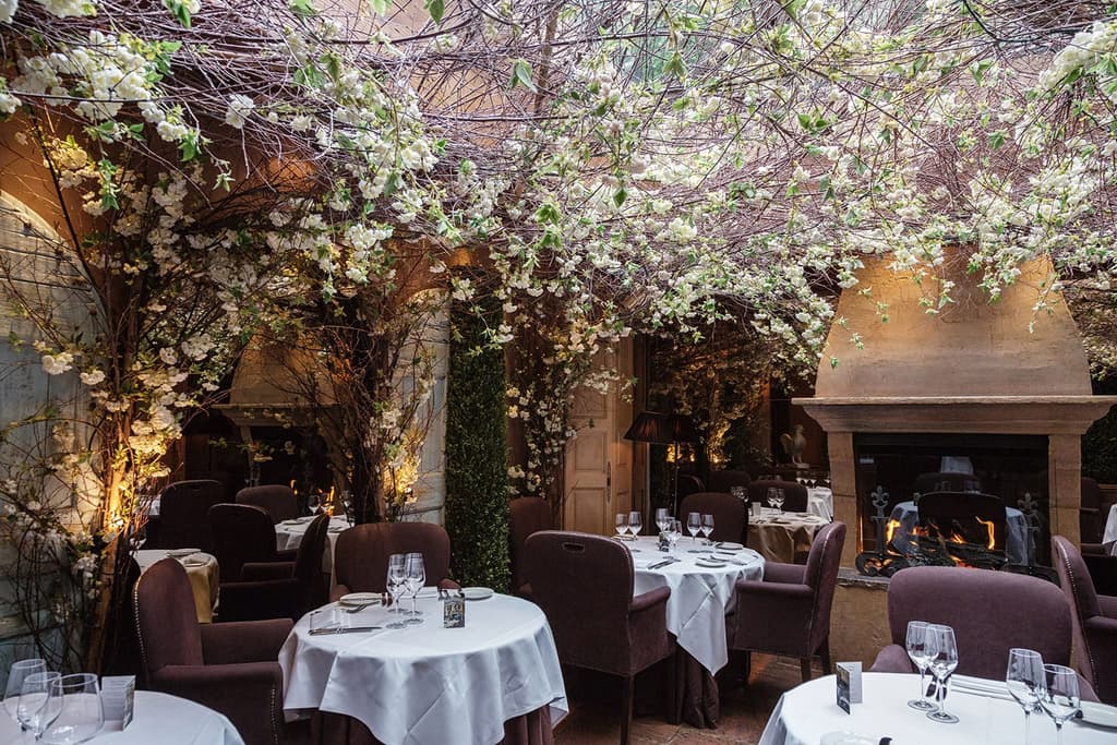 London restaurants with gardens – Clos Maggiore