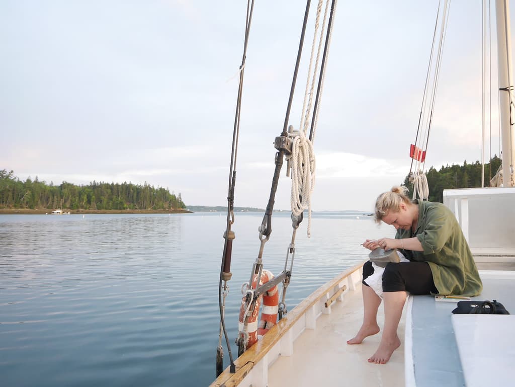 Offshore boat residency