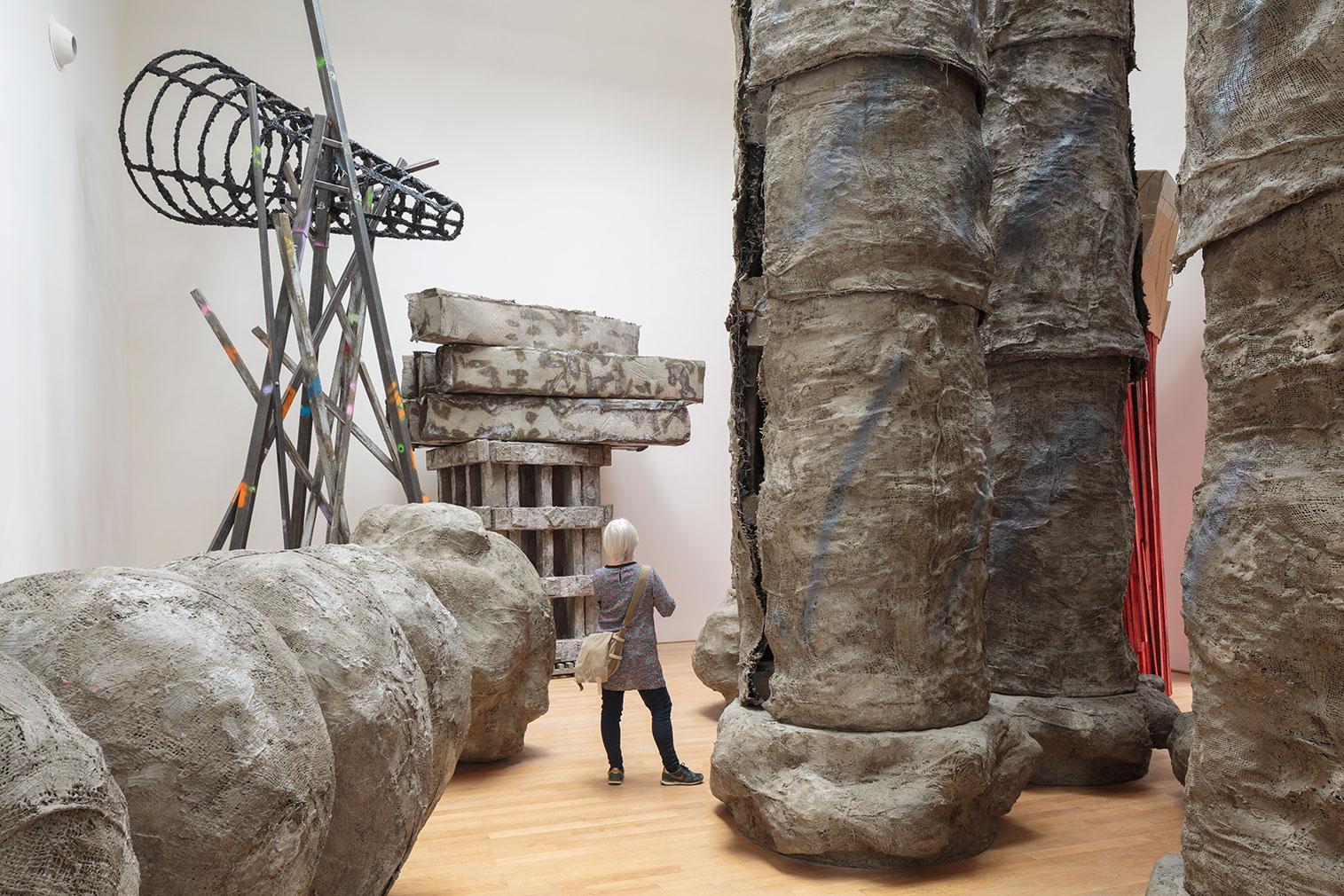 Artist Phyllida Barlow spills The Guts Of The British Pavilion At The 