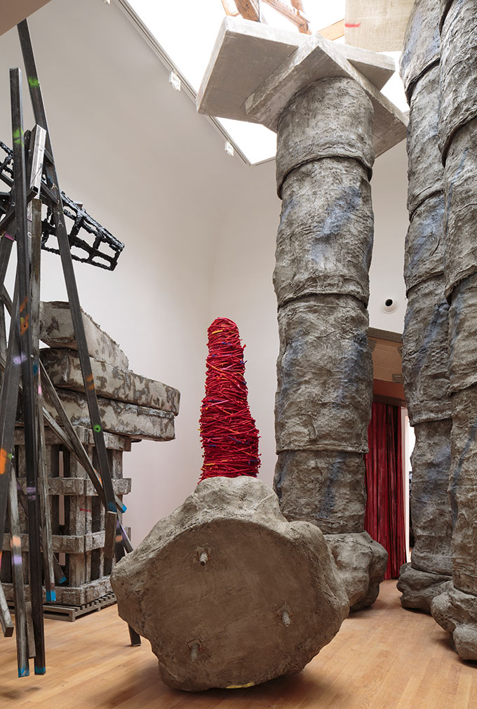 Artist Phyllida Barlow spills The Guts Of The British Pavilion At The 
