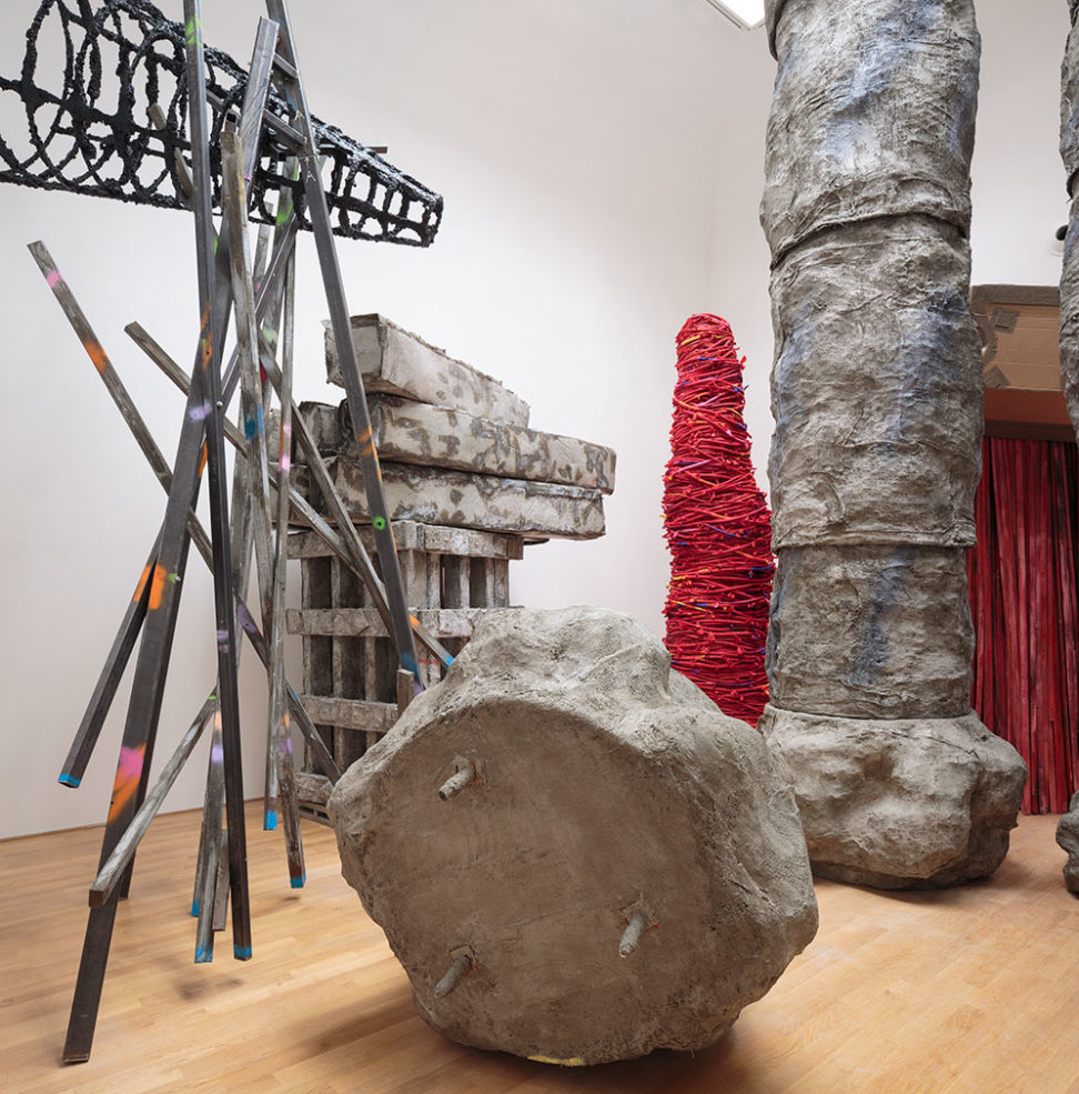 Artist Phyllida Barlow spills The Guts Of The British Pavilion At The 