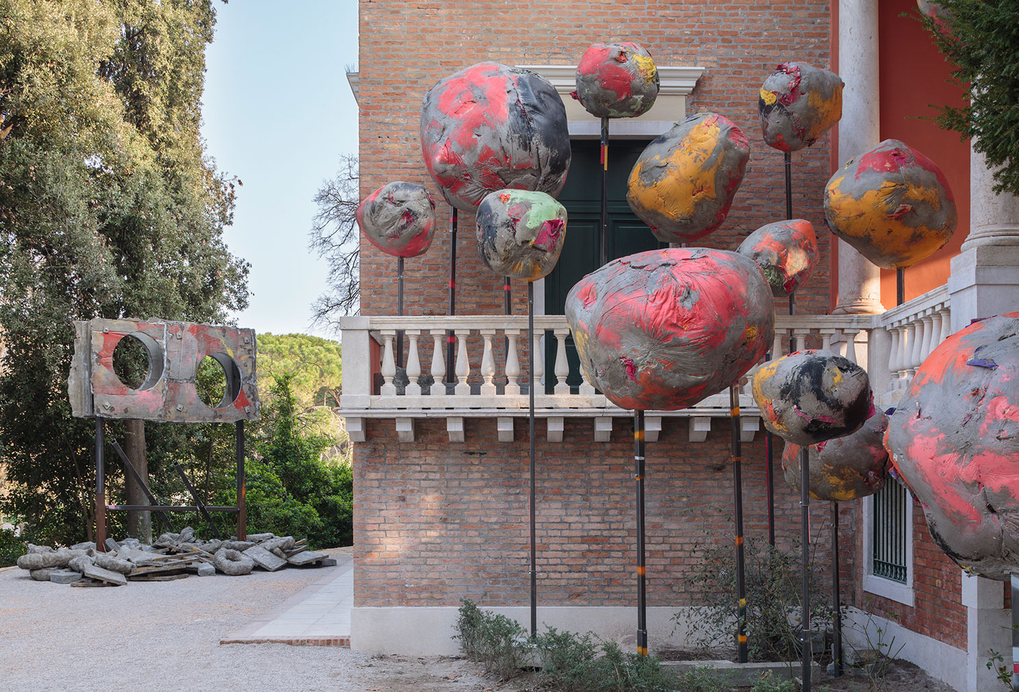Phyllida Barlow's Folly installation in British Pavilion at the Venice Biennale