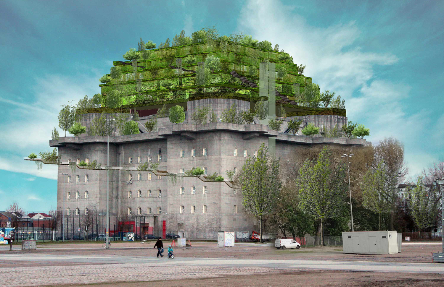 Hamburg WWII bunker to become a ‘green mountain’
