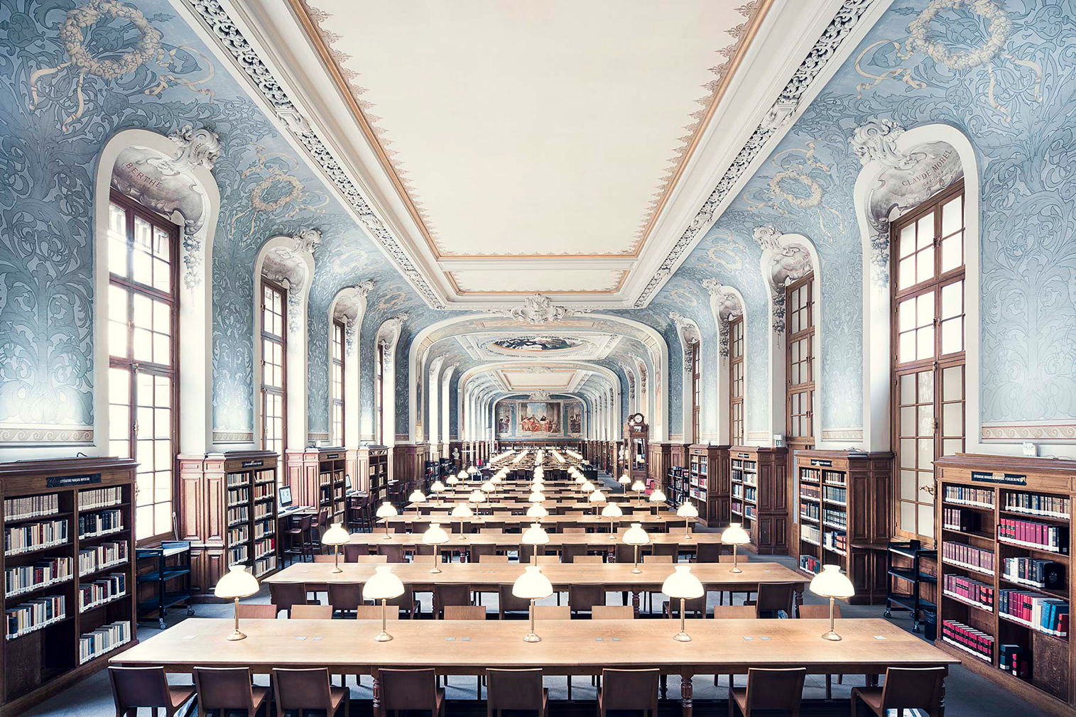 The world's most beautiful libraries: Bibliothèque de la Sorbonne. Photography: Thibaud Poirier