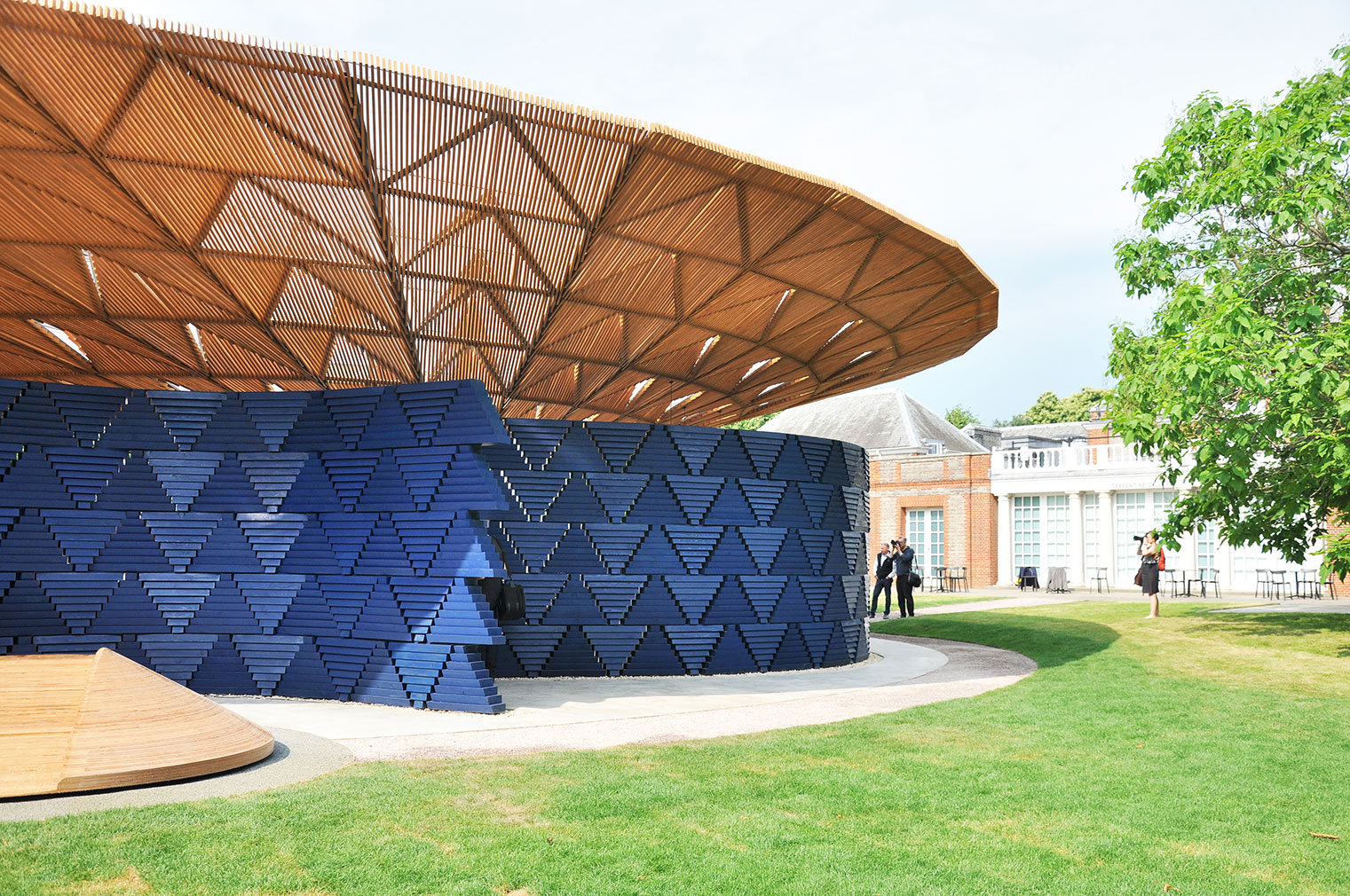 Serpentine Pavilion 2017, designed by Francis Kéré