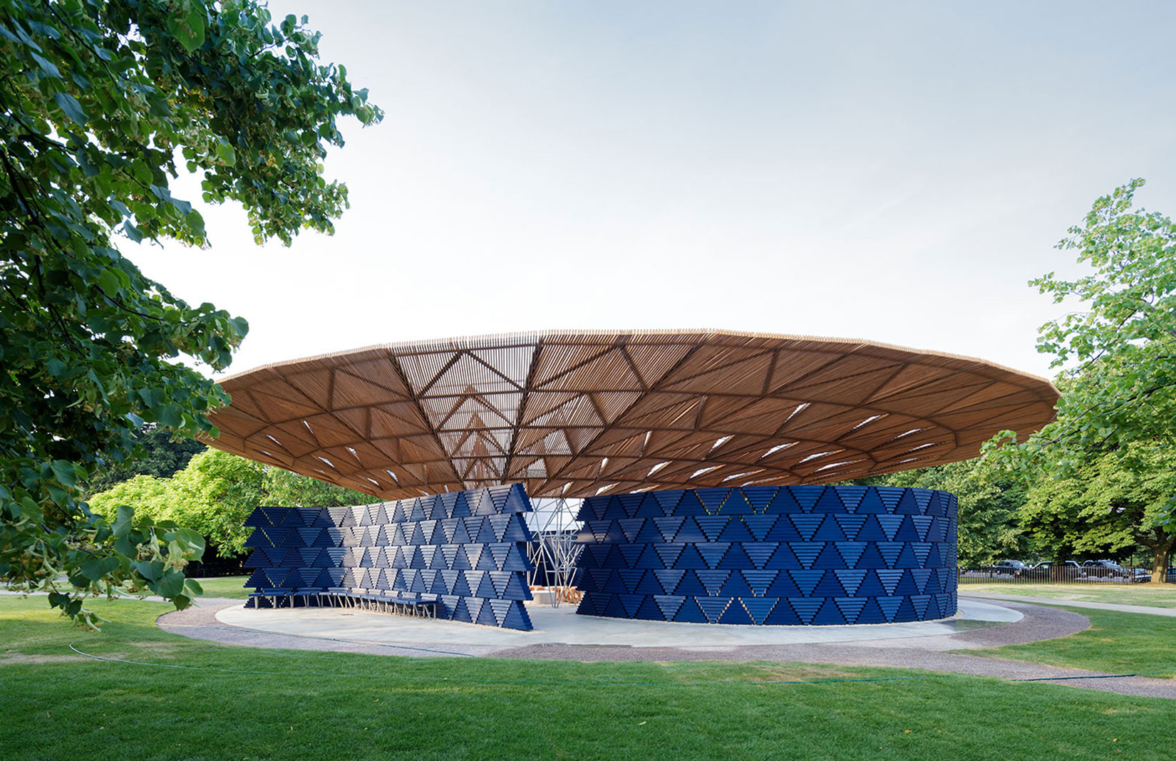 Serpentine Pavilion 2017, designed by Francis Kéré