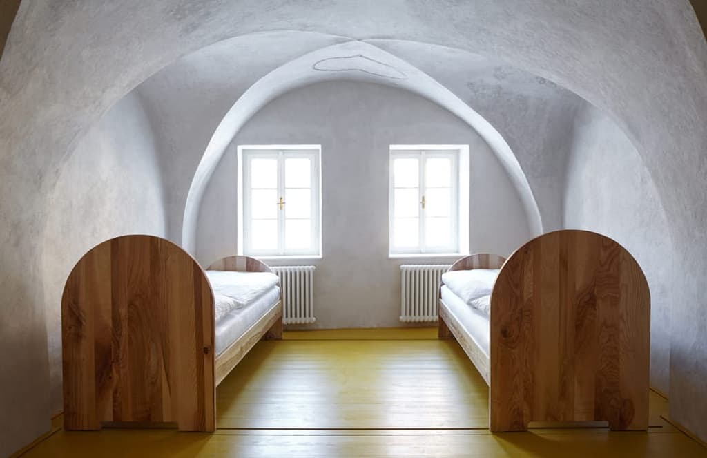 Czech guesthouse by ORA wears its history in plain sight