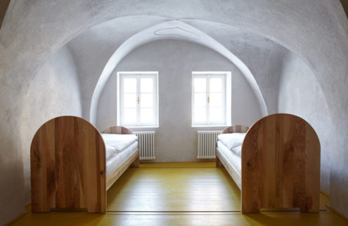 Czech guesthouse by ORA wears its history in plain sight